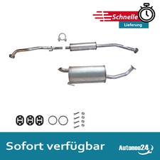 Auspuffanlage für Nissan Micra (K12) 1.0/ 1.2/ 1.4 16V ab. Bj. 2003 Auspuff
