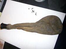 Antiker Leder Kugelbeutel für Vorderlader inkl. Bleikugeln original