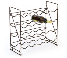 Weinregal 20 Flaschen-Regal-Ständer stapelbar Metall Stahldraht