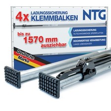 Klemmbalken Sperrbalken 1200 - 1570 mm, 4 Stück Set, Alu, LKW, Sperrlatte