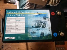 LiFePo4 Akku,  12V 280Ah, Heizung, 200A BMS Kaum benutzt