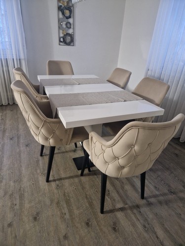 Esstisch mit stühlen - mit, 6
