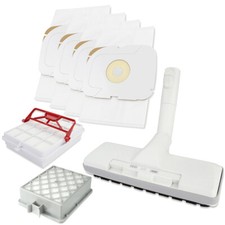 Staubsaugerbeutel + Filter + Automatik Bodendüse passend Lux Intelligence S115