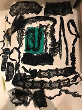 Antik Spitze u Glasperlen