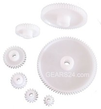 Zahnräder Modul 0.5 aus