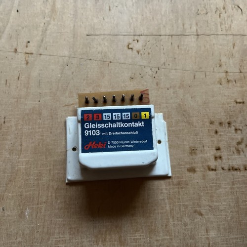 Heki 9103 gleisschaltkontakt - 9103,