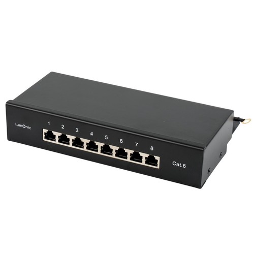 Patchpanel desktop cat6 8 - 10",