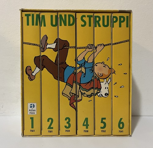 Tim und struppi - vhs, sammler