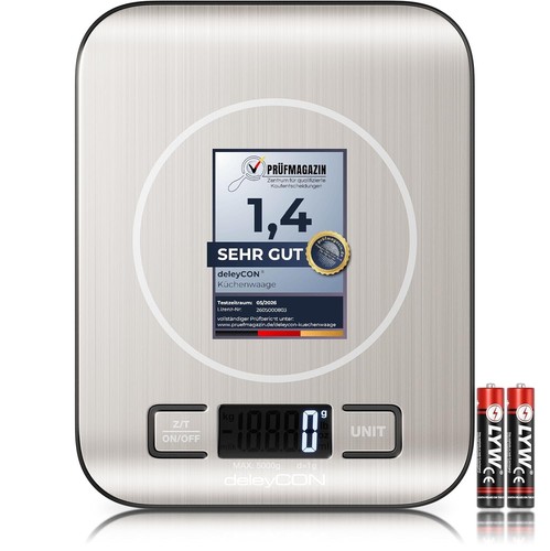 Digitale küchenwaage bis 5kg - digitale,