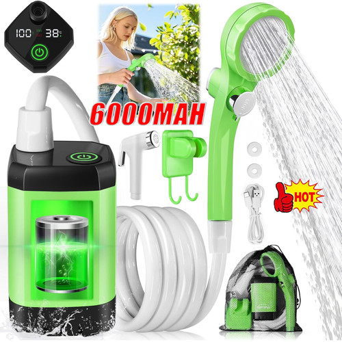 Tragbare campingdusche mobile - tragbare,