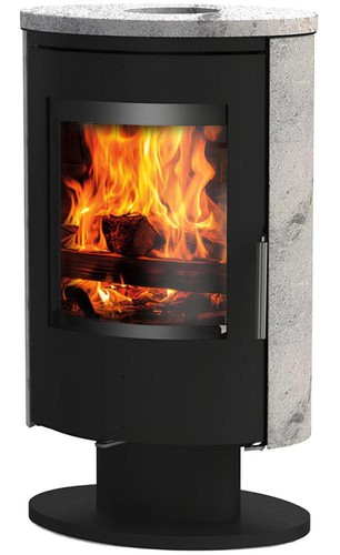 Ember kaminofen e16 - e16, drehbar