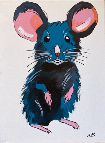 Süße maus signiert - maus",