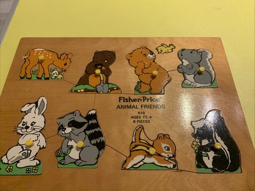 Fisher price vintage - vintage, puzzle