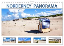 NORDERNEY PANORAMA (Wandkalender 2026 DIN A4 quer), CALVENDO Monatskalender