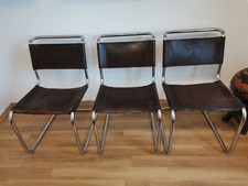 Drei Thonet S33 Freischwinger