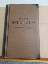 Diercke Schulatlas für höhere Lehranstalten - Große Ausgabe (1929)