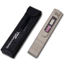 TDS Messgerät Easy Wasserqualität Tester 0-9990ppm Temperatur 0-80°C LCD-Display