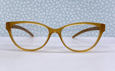 IC! Berlin Brille Damen Oval Braun Gelb Beige Cat Eye Anne K. Asian Fit