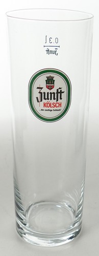 Zunft kölsch stange bier glas - stange,