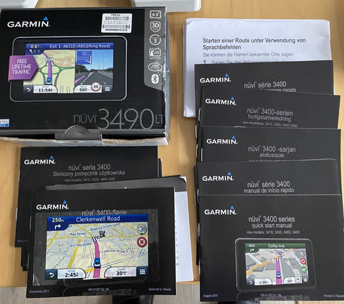 Garmin nüvi 3490lt schwarz - nüvi, 3490lt,