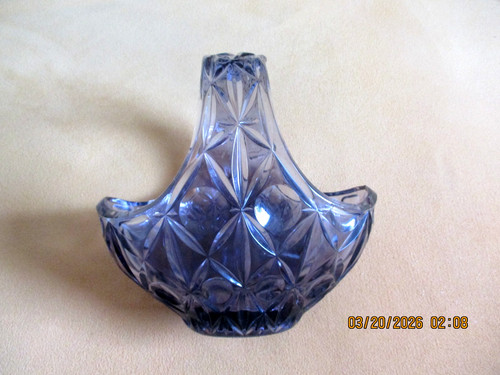 Glaskorb henkelschale braun - henkelschale,