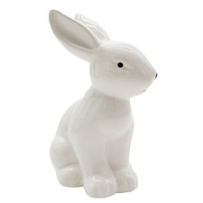 Keramik Osterhase weiß ca. 14