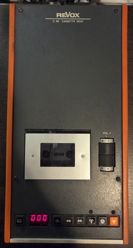 Revox cassette deck - revox, 88