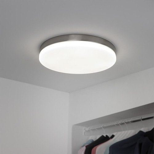 Deckenleuchte slim pro silber - deckenleuchte,