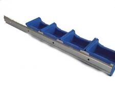 Wandschienen für Stapelboxen Gr.1 stabil Metallschiene Sichtlagerbox Lagerbox