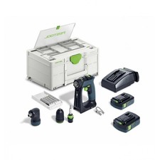 Festool Akku-Bohrschrauber CXS 18 C 3,0-Set, inkl. 2 Akkus, Zubehör.