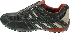 Geox Snake Herren Halbschuh grau kombi