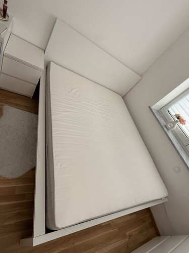 Ikea malm bett 160x200 weiß - ikea,