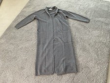 Evis Damen Strickmantel/Strickjacke, Grau, Neuwertig 