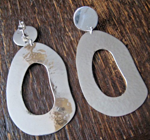 Statement ohrringe skulptural - ohrringe,