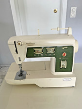 SINGER 784 Nähmaschine mit Haube und Zubehör, überholt, ohne Pedal/Netzteil