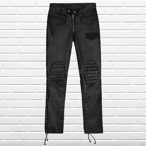 Herren schwarze lederhose - herren,