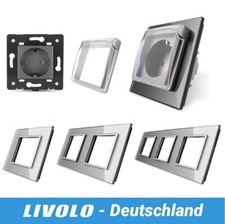 LIVOLO Steckdosen Glasrahmen