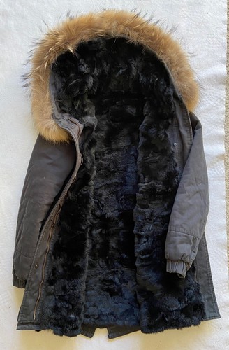 Ckn luxus pelz parka - luxus,