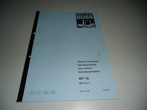 Betriebsanleitung gabelstapler - betriebsanleitung,