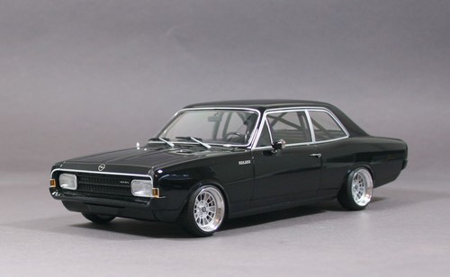 Opel rekord racecar schwarz - rekord, c