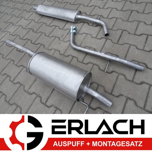 Auspuff für dacia logan mcv - auspuff,