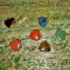 7 Stück  kleine Herz