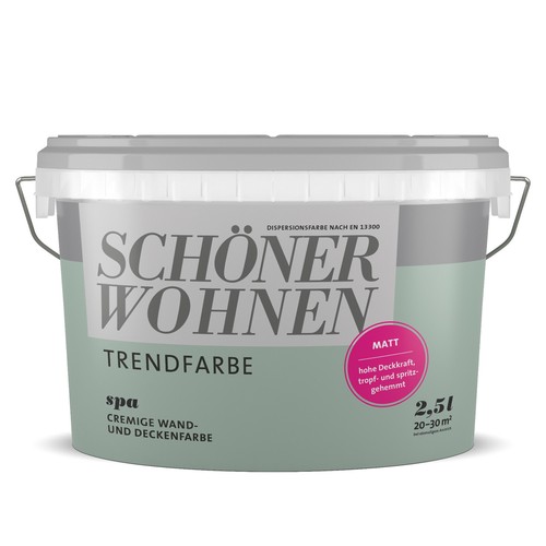 Schöner wohnen wandfarbe spa - schöner,
