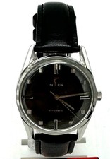 Milus Automatik Herrenuhr Vintage Lederband