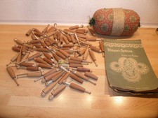 Heft Anleitung Kloppel - Spitzen von Gussy von Reden  1909 Kloppelutensilien