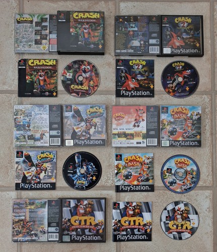 Crash bandicoot ps1 - crash,