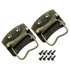 HMF Möbelgriffe Antik Klappgriffe Vintage Deko Möbelbeschlag Kistengriffe Bronze