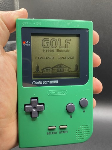 Gameboy pocket grün voll - pocket,