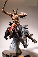 CONAN THE CONQUEROR CLAYBURN MOORE CREATIONS STATUE C. S. - NO SIDESHOW BOWEN