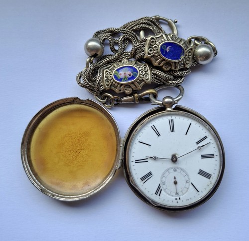 Antike taschenuhr mit - antike,